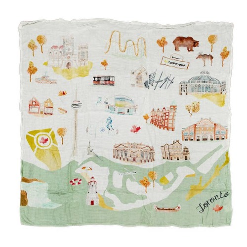 City Swaddle Blanket