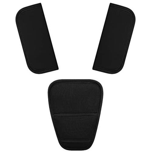 Accmor Car Seat Straps Shoulder Pads Suit for Baby Kids, Stroller Belt Covers, Soft Seat Belt Covers, Hip Support, Straps Shoulder Pads, Seat Belt Covers for All Car Seats, Pushchair, Stroller