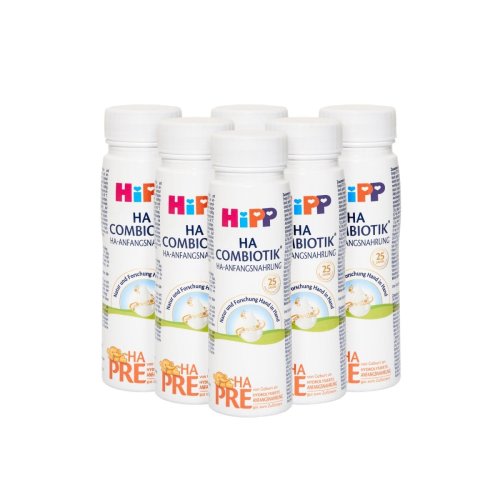 HiPP German HA Stage PRE Ready to Feed From Birth (200mlx6)