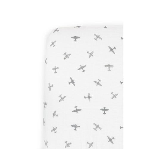Organic Cotton Muslin Crib Sheet