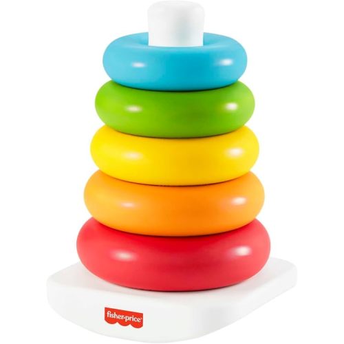 Fisher-Price Baby’s First Blocks & Rock-a-Stack Toy Set