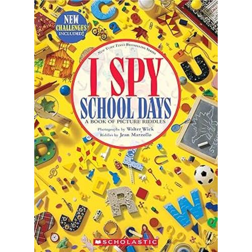 I Spy School Days: A Book of Picture Riddles