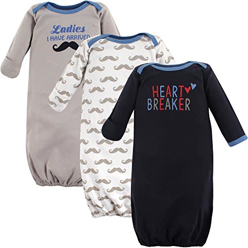 Luvable Friends unisex-baby Cotton Gowns
