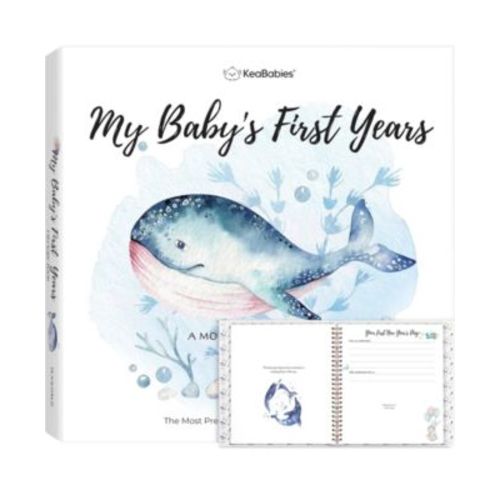 Craft Baby Memory Book, First 5 Years Baby Books, 90 Pages Keepsake Milestone Journal for Baby Girls, Boys