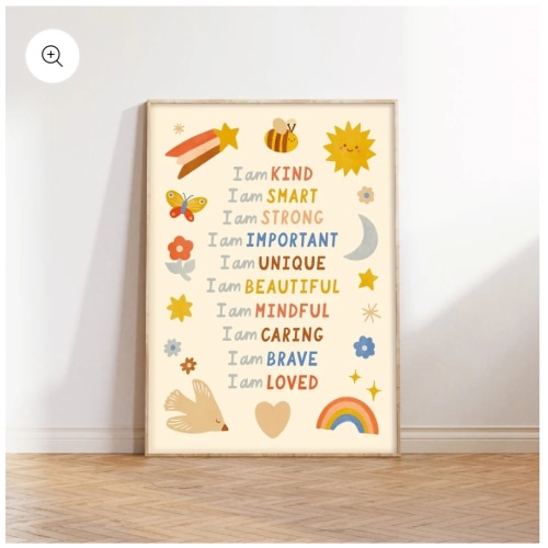 Illustrated Affirmation Print – Lauren Sissons Studio