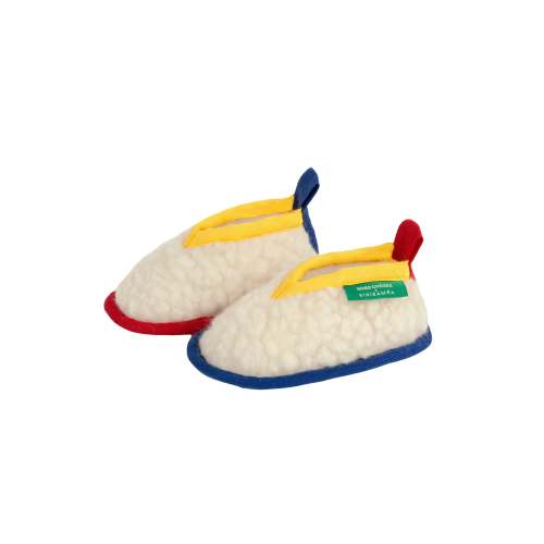 LIMITED-EDTION BOBO CHOSES X BINIBAMBA MERINO WOOL BINIBOOTIE BABY SLIPPERS