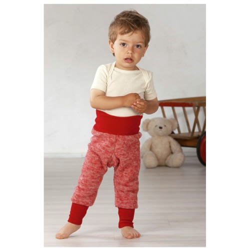 Organic Wool Fleece Cotton Baby Pants