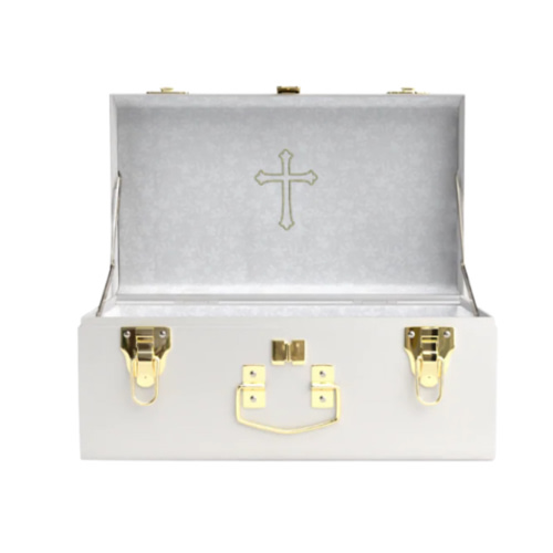 Quick Ship Cross Mini Trunk | Petite Keep