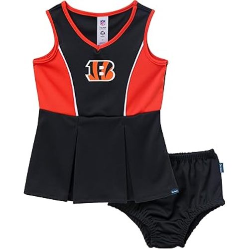 Gerber NFL baby-girls Nfl Cheerleader Dress and Bloomer Set