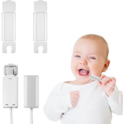 Child Proof Charger Cover, USB Charger Protector for Baby Proofing, Electrical Baby Safety Products, Prevent Baby from Biting Charging Cable End（4Pcs）