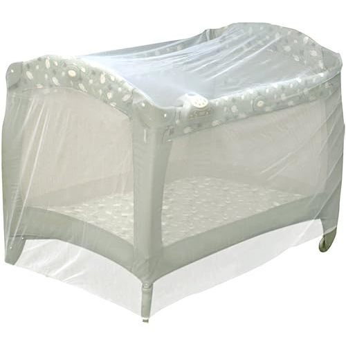 Jeep Universal Size Pack N Play Mosquito Net Tent, White