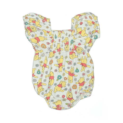 Disney Baby Print Yellow Leotard 9-12 MO / 12 MO