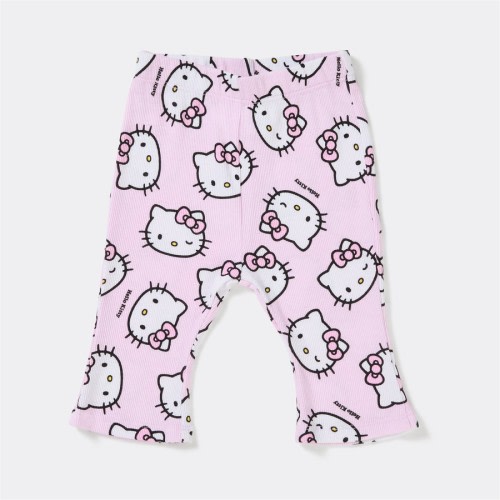 Hello Kitty Baby Flare Leggings - Light Pink
