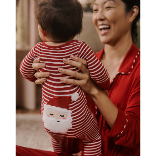 Candy Cane Stripe Crescent Zippy