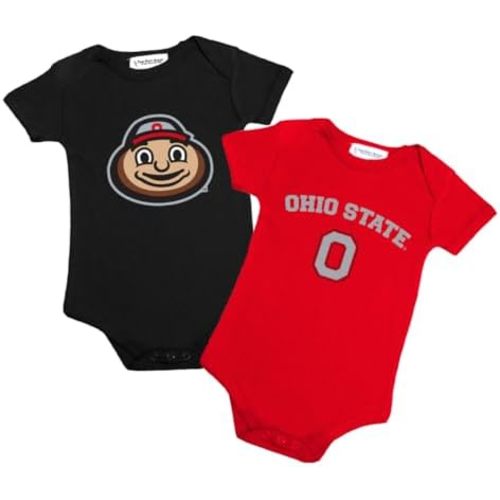 Two Feet Ahead 2 Pack Baby Bodysuit Creeper Newborn Infants Licensed Sizes Newborn 6M 12M 18M