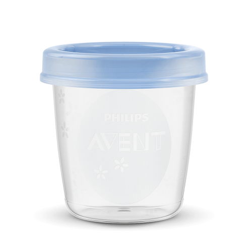 Philips Avent Breast Milk Storage Cups And Lids, 6 Oz. (10-Count)