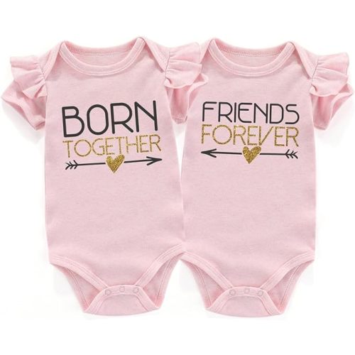 Born Friends Newborn Twins Outfits Boy And Girl Baby Items outfits matching
