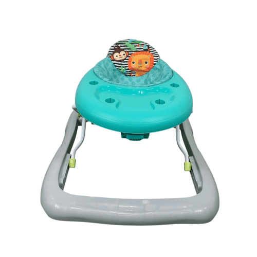 Bright Starts Baby Walker with Easy Fold, Zig Zag Zebra