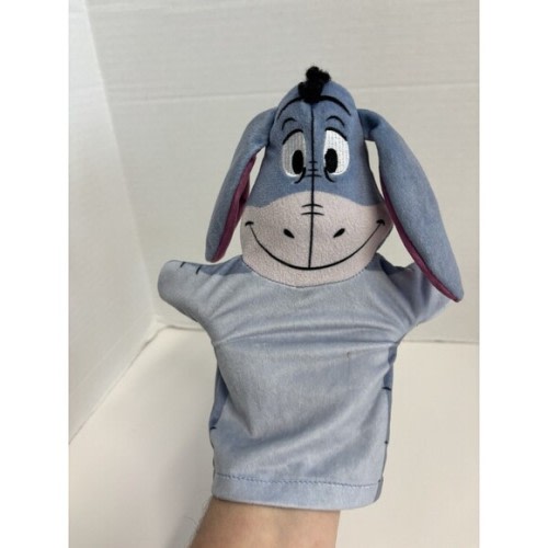 Melissa & Doug Disney Baby Soft Plush Hand Puppet Eeyore From Winnie The Pooh