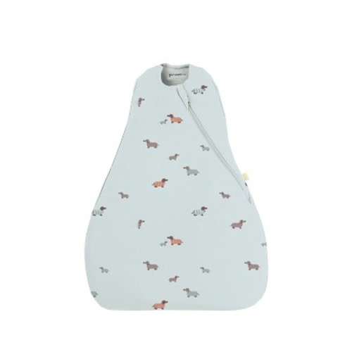 günamüna® Baby Transitional Swaddle Sleep Sack, Easy Diaper Changes, 1.0 TOG, 3-6 months, Woof