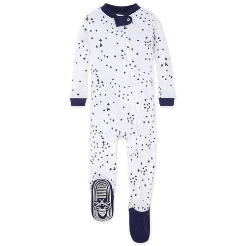 Burt's Bees Baby Boys' Snug Fit One-Piece Footed Non-Slip Sleeper