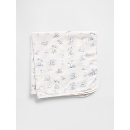 Baby Crinkle Gauze Brannan Bear Blanket | Gap