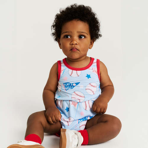 Play Ball Varsity Romper