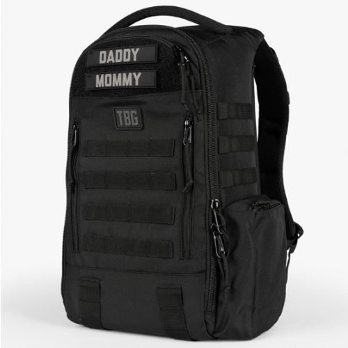 Daypack Diaper Bag by TBG – Tactical Baby Gear - Black