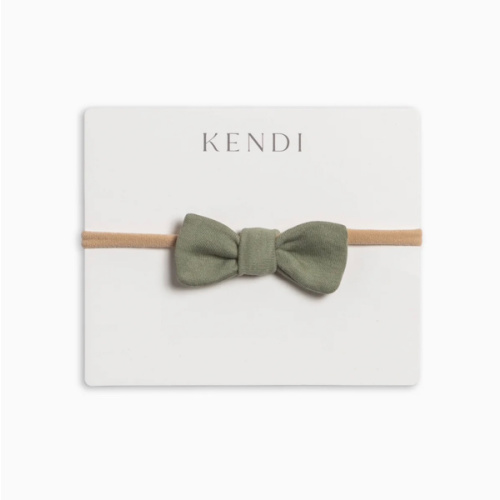 Organic Baby Cotton Dainty Bow