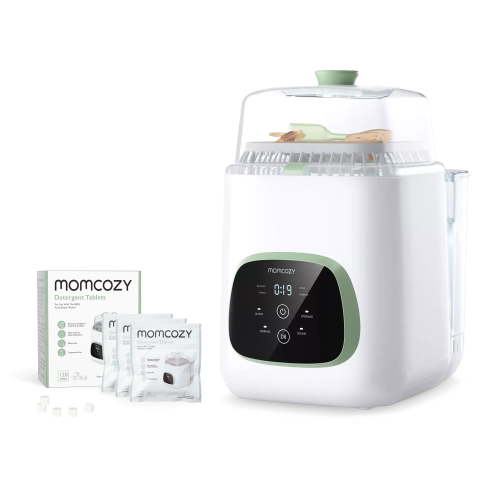 Momcozy KleanPal Pro Baby Bottle Washer + Detergent Tabs, 120 Tablets