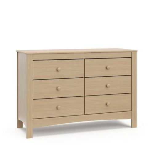 Graco Noah 6 Drawer Double Dresser Driftwood