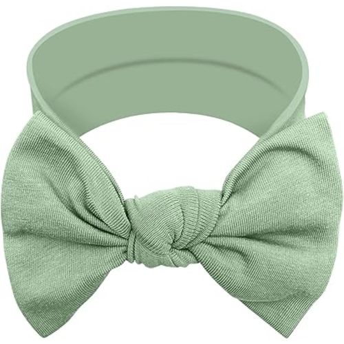 Baby Girl Headbands-Infant,Toddler Cotton Handmade Hairbands with Bows Child Hair Accessories