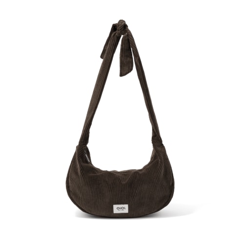 Luna Crossbody - Chocolate Brown Corduroy
