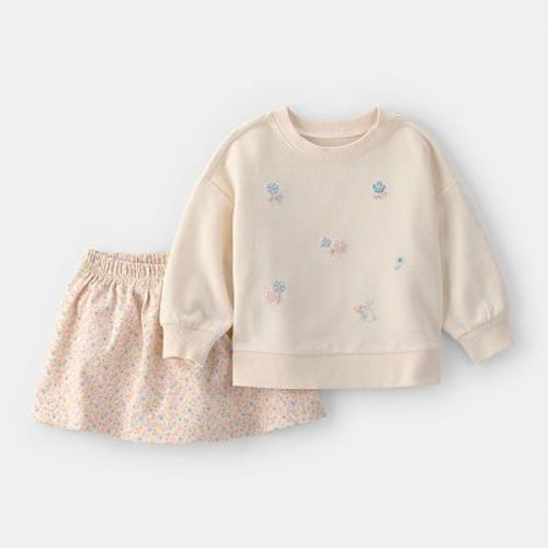 Baby Carter's 2-pc. Floral French Terry Top & Skort Set
