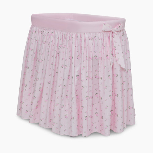 Delta Children Flora Gliding Bassinet - Pink Roses