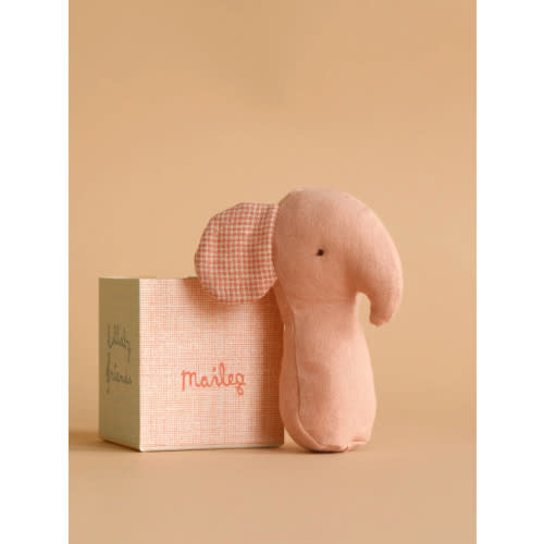 Maileg Lullaby Friend Rattles, Elephant - Rose– Odin Parker
