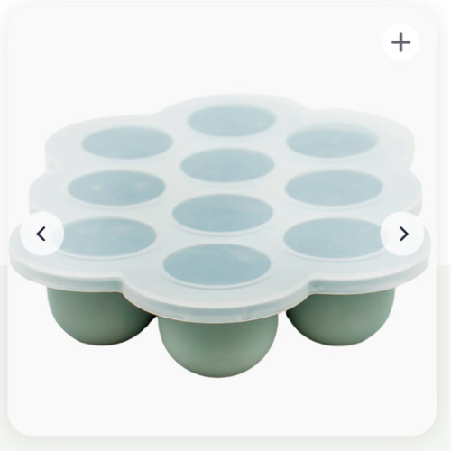 Silicone Baby Food Freezer Tray – 1.5 oz Sections