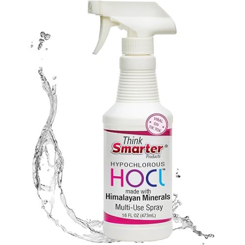 HOCL All-Purpose Cleaner with Hypochlorous Acid, All-Natural Surface Cleaner, & Skin Hydrator 16fl oz Clear Spray