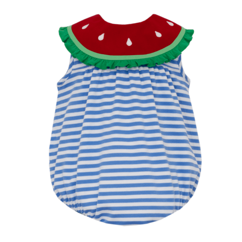 Claire and Charlie Watermelon Knit Sunbubble - Spoiled Sweet Boutique - Spoiled Sweet Boutique