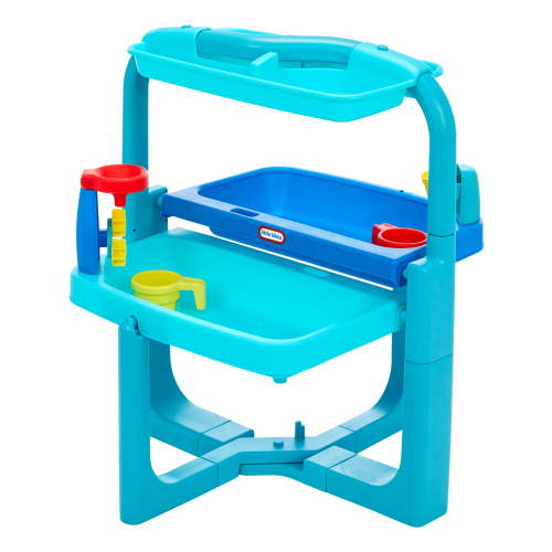 Little Tikes Foldable Easy Store Water Play Table with Accessories for Kids 3+ Years