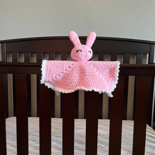 Pink bunny lovey | MakerPlace by Michaels