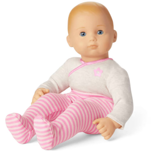 Bitty Baby® Doll #3 with blonde hair in Pretty Pink
