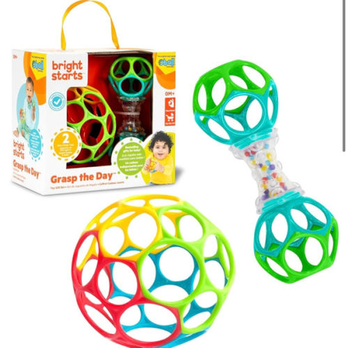 Bright Starts Easy-Grasp Oball Bundle Gift Set