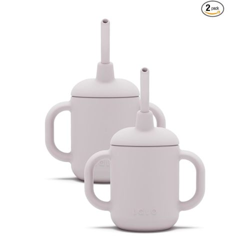 Lalo Little Cup 2-Pack, Non-Toxic- Lavender