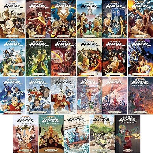 Avatar: The Last Airbender Complete Series Collection Set (23 books) Paperback – February 1, 2022