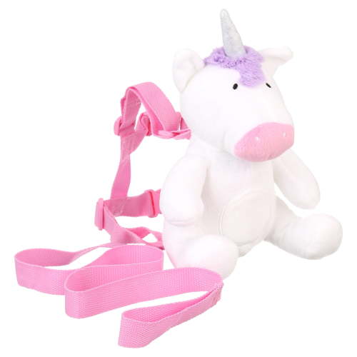 Goldbug 2-in-1 Toddler Safety Harness Backpack Unicorn with Removable Tether, Pink