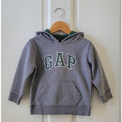 Baby GAP Gray Hoodie Sweatshirt -  3 Toddler