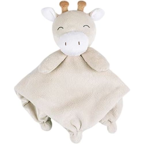 Gerber Baby Security Blanket - Soft & Cozy Comfort Blanket for Newborns & Toddlers - Perfect for Naps & Cuddles - Boho Rainbow - Giraffe