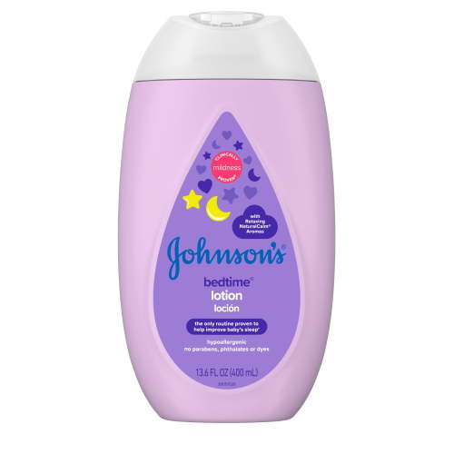 Johnson's Moisturizing Bedtime Baby Lotion with Soothing Aromas, 13.6 oz