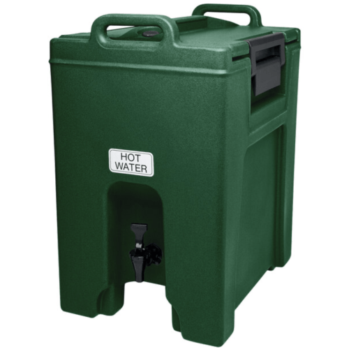 Cambro 10.5 Gallon Kentucky Green Beverage Dispenser